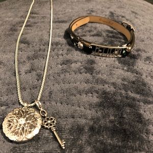 Origami Owl necklace & bracelet